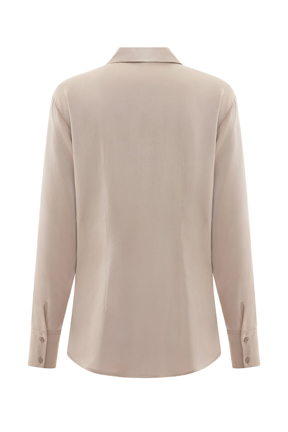 Carla Blouse - Taupe