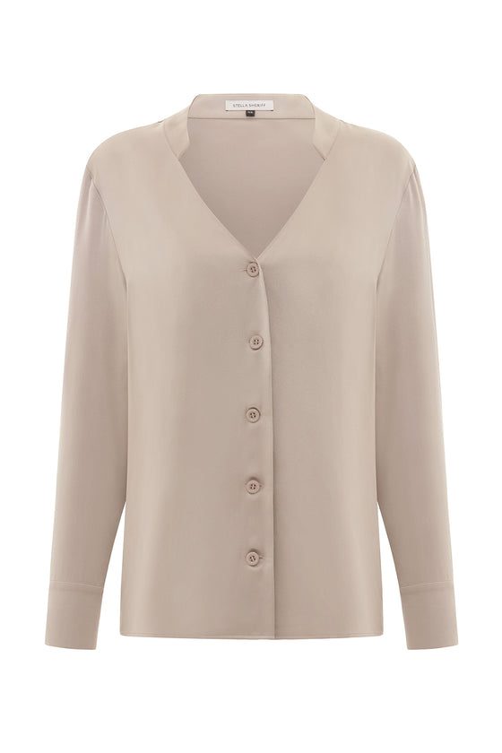 Rafaelle Blouse - Taupe