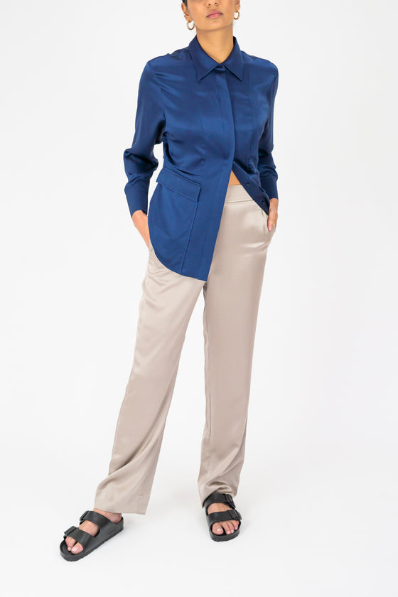 Carla Blouse - Navy