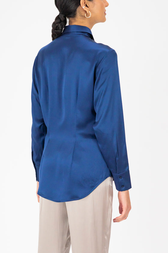 Carla Blouse - Navy