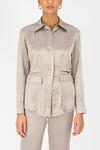 Carla Blouse - Taupe