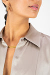 Carla Blouse - Taupe