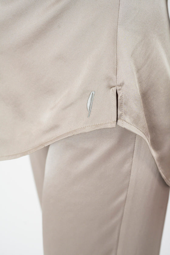 Carla Blouse - Taupe