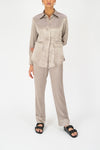 Carla Blouse - Taupe