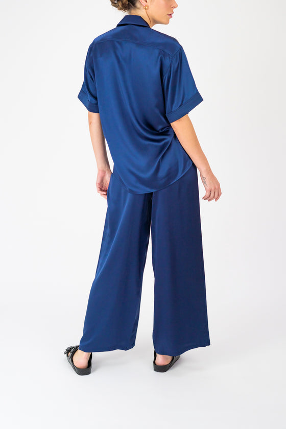 Rae Resort Shirt - Navy