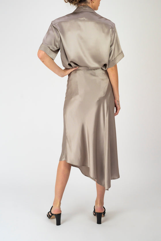 Rae Resort Shirt - Taupe