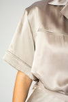 Rae Resort Shirt - Taupe