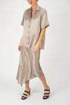 Rae Resort Shirt - Taupe