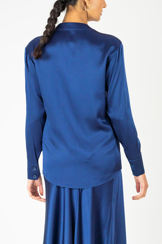 Rafaelle Blouse - Navy